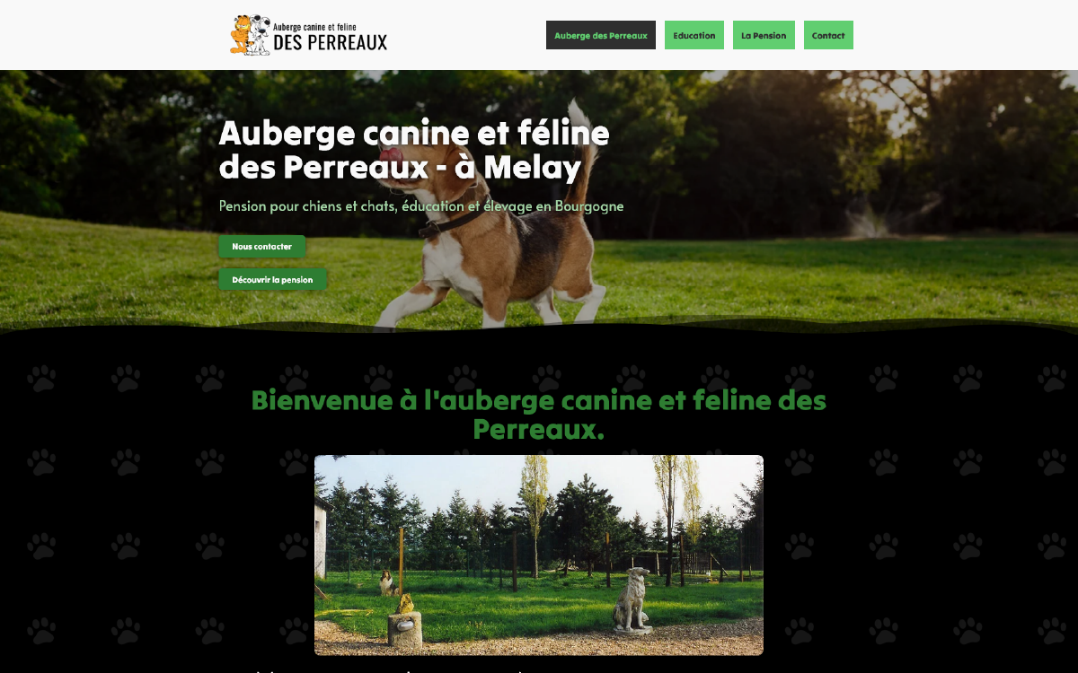 Nouvelle page d'accueil du site SINFORACE réalisée par EZ COMM