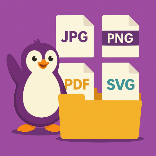JPEG, PNG, PDF, SVG : quel format choisir ? Principaux formats de fichiers utilisés en communication visuelle